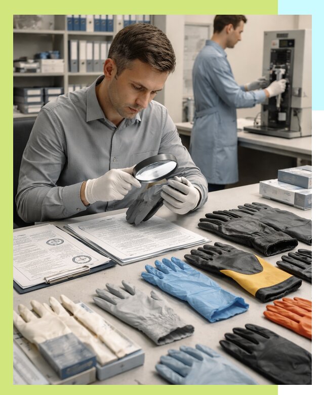 Сертификация перчаток и средств защиты продукции в Киржаче