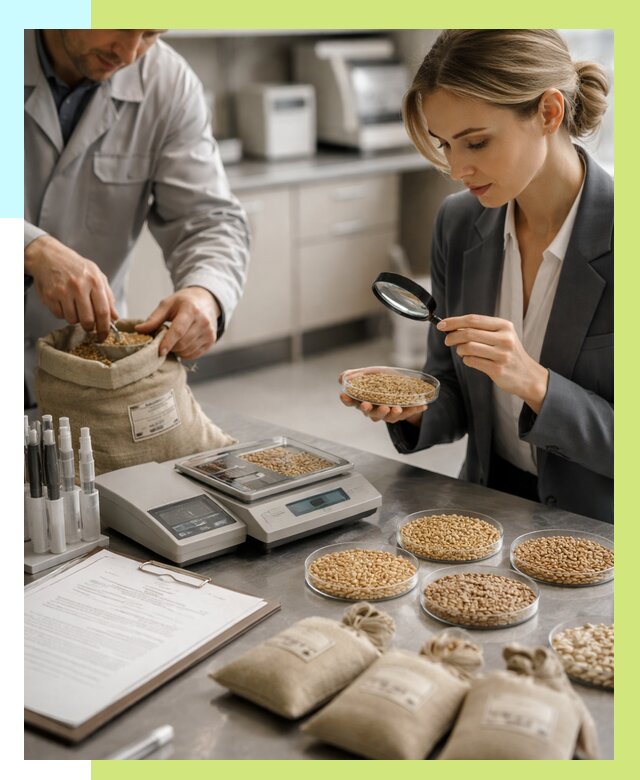 Сертификация зерна в Киржаче по цене от 15465 р. | Алешин-Крж