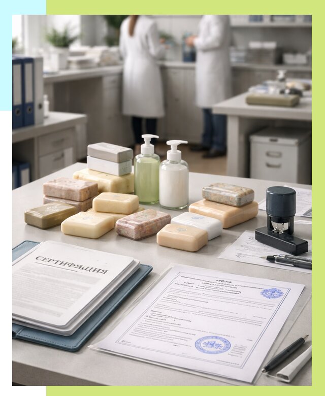 Сертификация мыла и сертификат на мыло в Киржаче от 12372 | Алешин-Крж