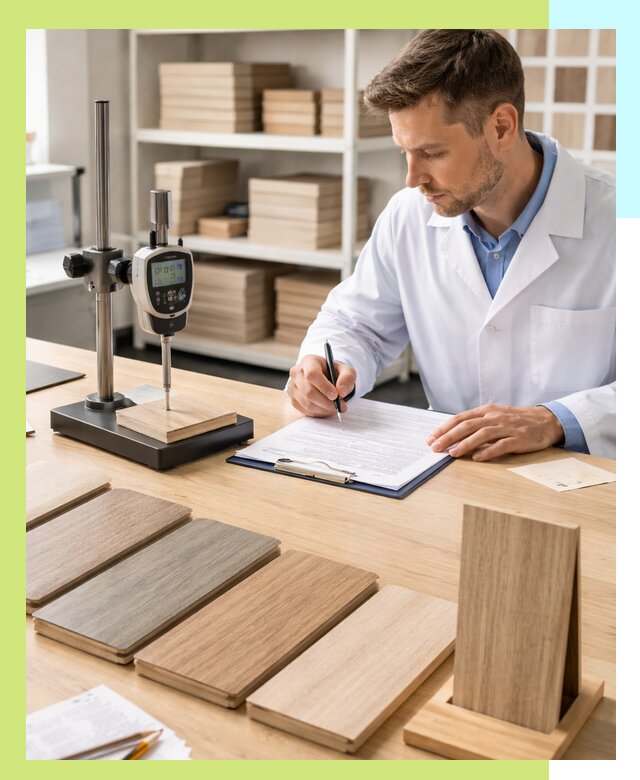 Сертификация ламината с испытаниями и оформлением документов в Киржаче