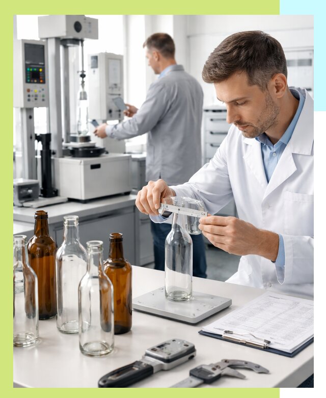 Сертификация стеклянных бутылок и сопутствующей упаковки в Киржаче