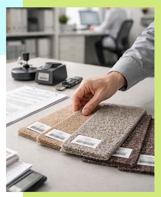 Сертификация ковролина в Киржаче от 15465 р., Алешин-Крж