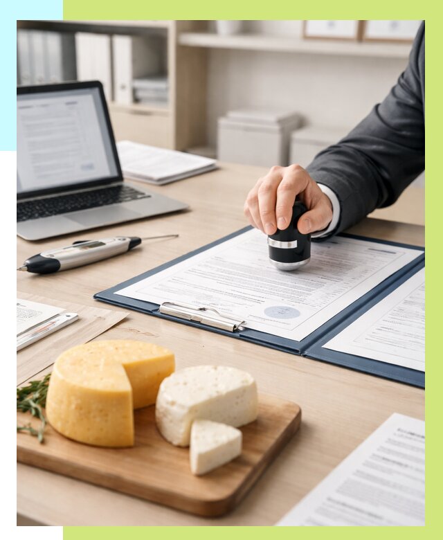 Сертификация сыров в Киржаче от 15465 р | Сертификат на сыр Алешин-Крж