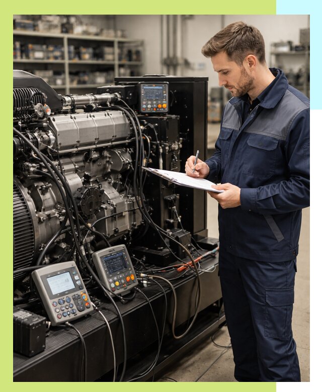 Сертификация дизельных генераторов и их оборудования в Киржаче