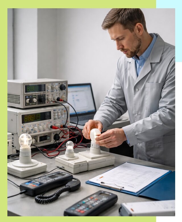 Сертификация ламп и светильников в Киржаче по нормативам