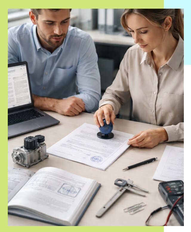 Выдача паспорта изделия и техническая экспертиза продукции в Киржаче