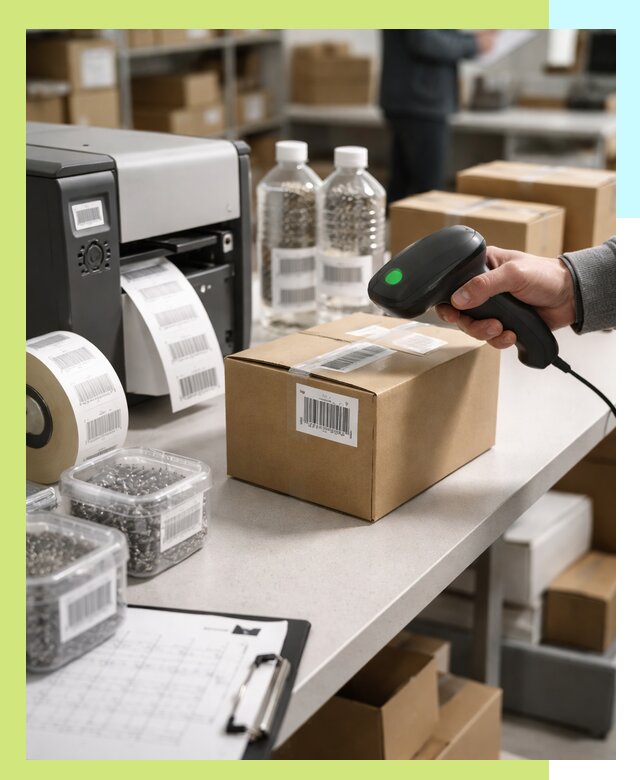 Штрихкодирование продукции и маркировка для продажи в Киржаче