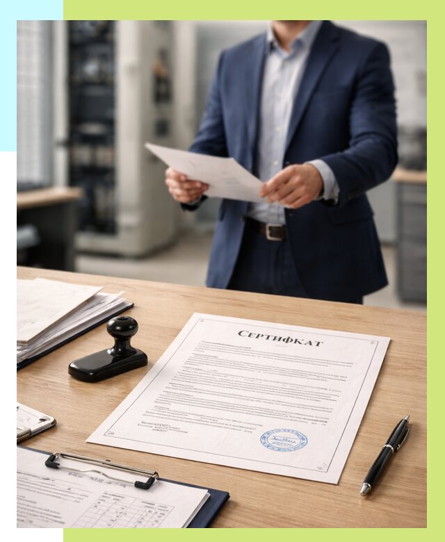 Сертификат на оборудование в Киржаче от 15465 р. | Алешин-Крж