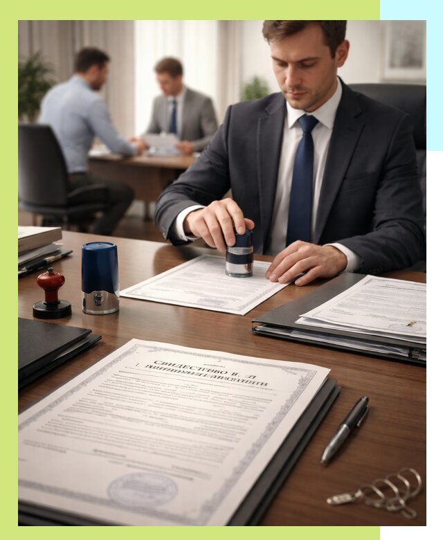 Оформление свидетельства о государственной регистрации в Киржаче