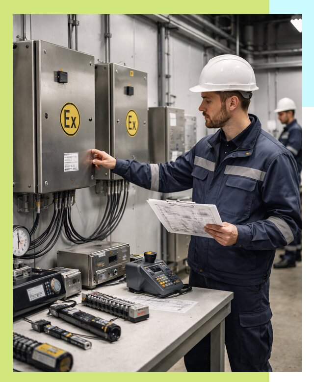 Сертификат взрывозащиты промышленного оборудования в Киржаче