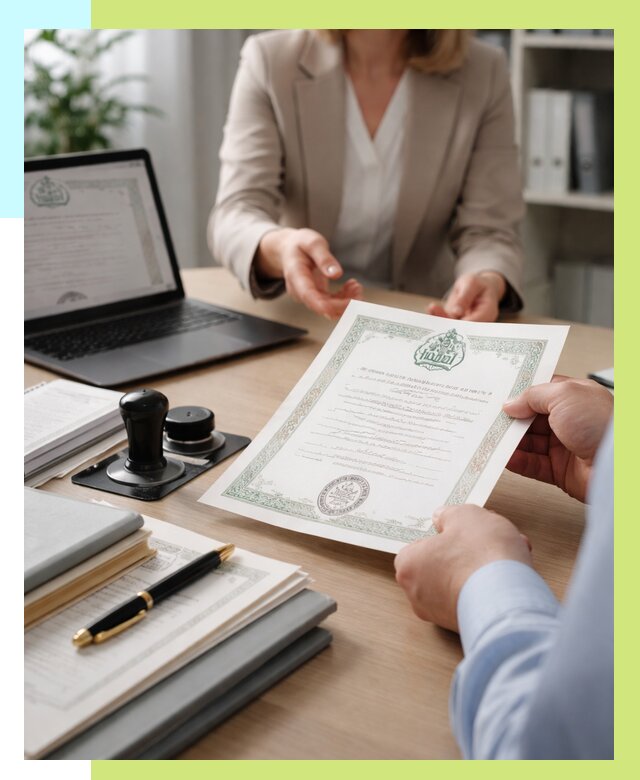 Халяль сертификат в Киржаче, получить от 15465 р. | Алешин-Крж