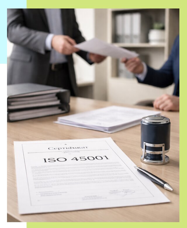 Сертификат ISO 45001 в Киржаче под ключ от 46395 р. | Алешин-Крж
