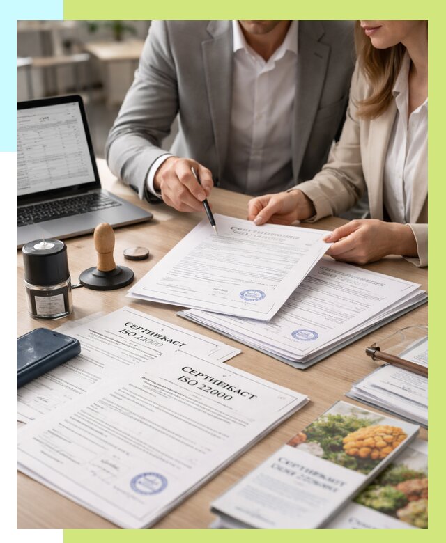 Сертификат ISO 22000 в Киржаче от 41240 р. под ключ | Алешин-Крж
