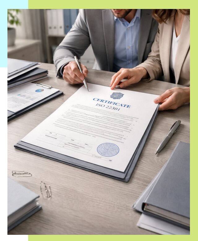 Сертификат ISO 22301 в Киржаче от 46395 р. | Алешин-Крж срочно