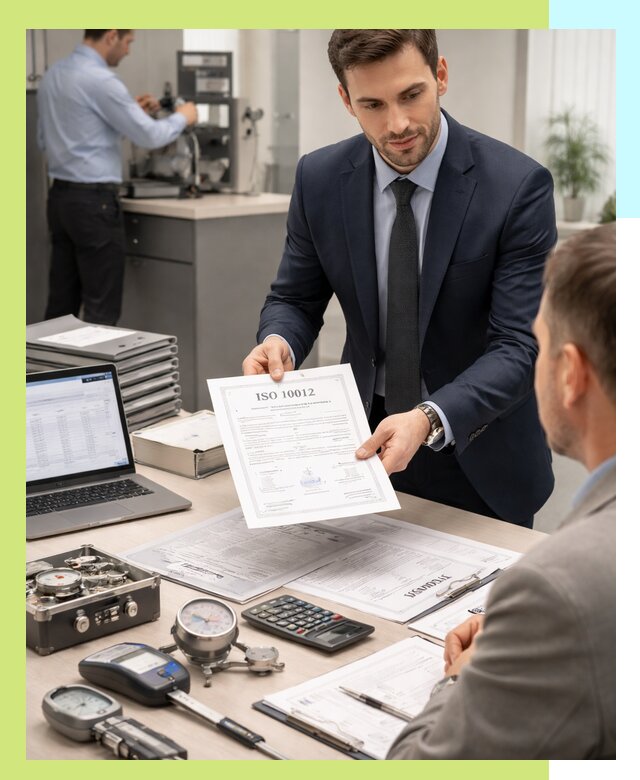 Выдача сертификата ISO 10012 по требованиям метрологии в Киржаче
